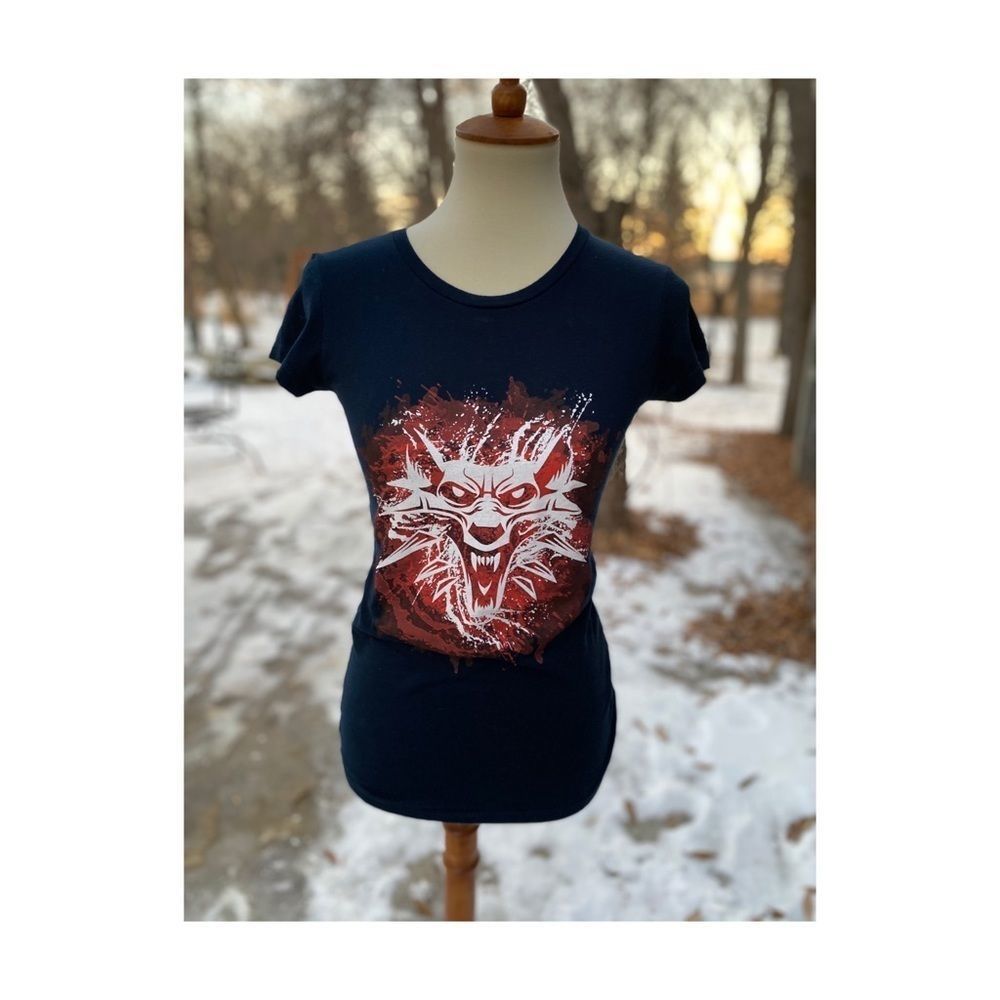 Tee Fury Limited Edition Graphic Print Tee Shirt T-Shirt Navy Crew Sz M